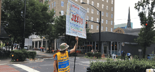 Fear God-Preaching Banner